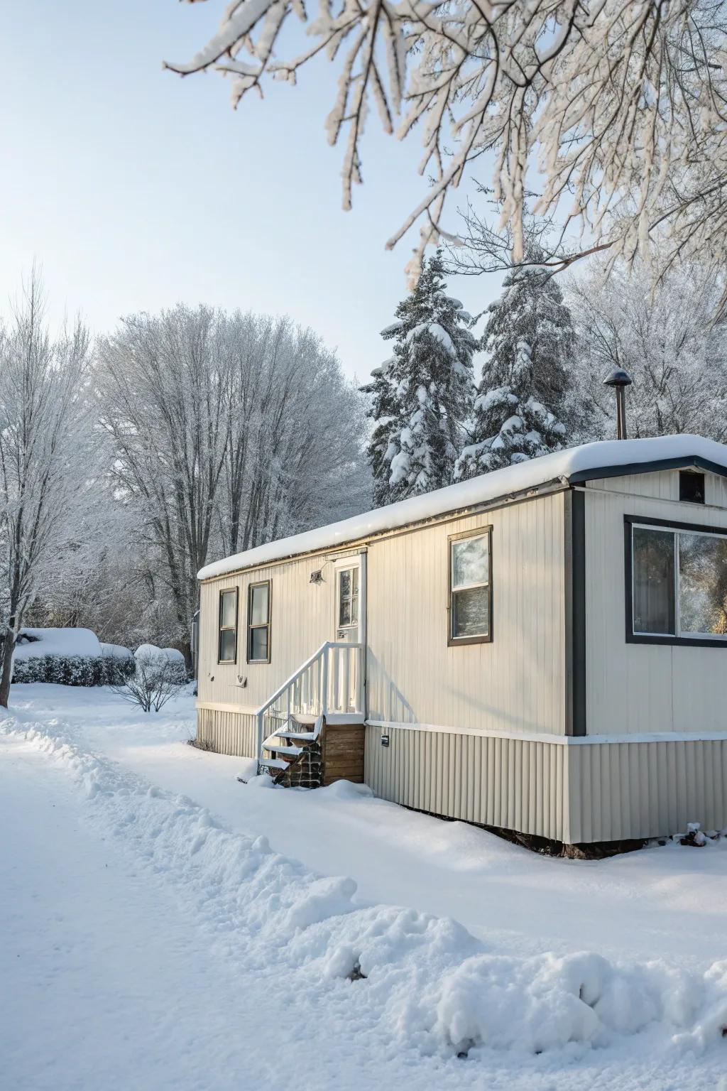 Insulated surrounds furnish essential protection in extreme climates.