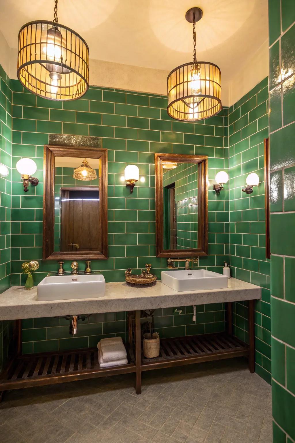 Elegant ambiance through strategic illumination.