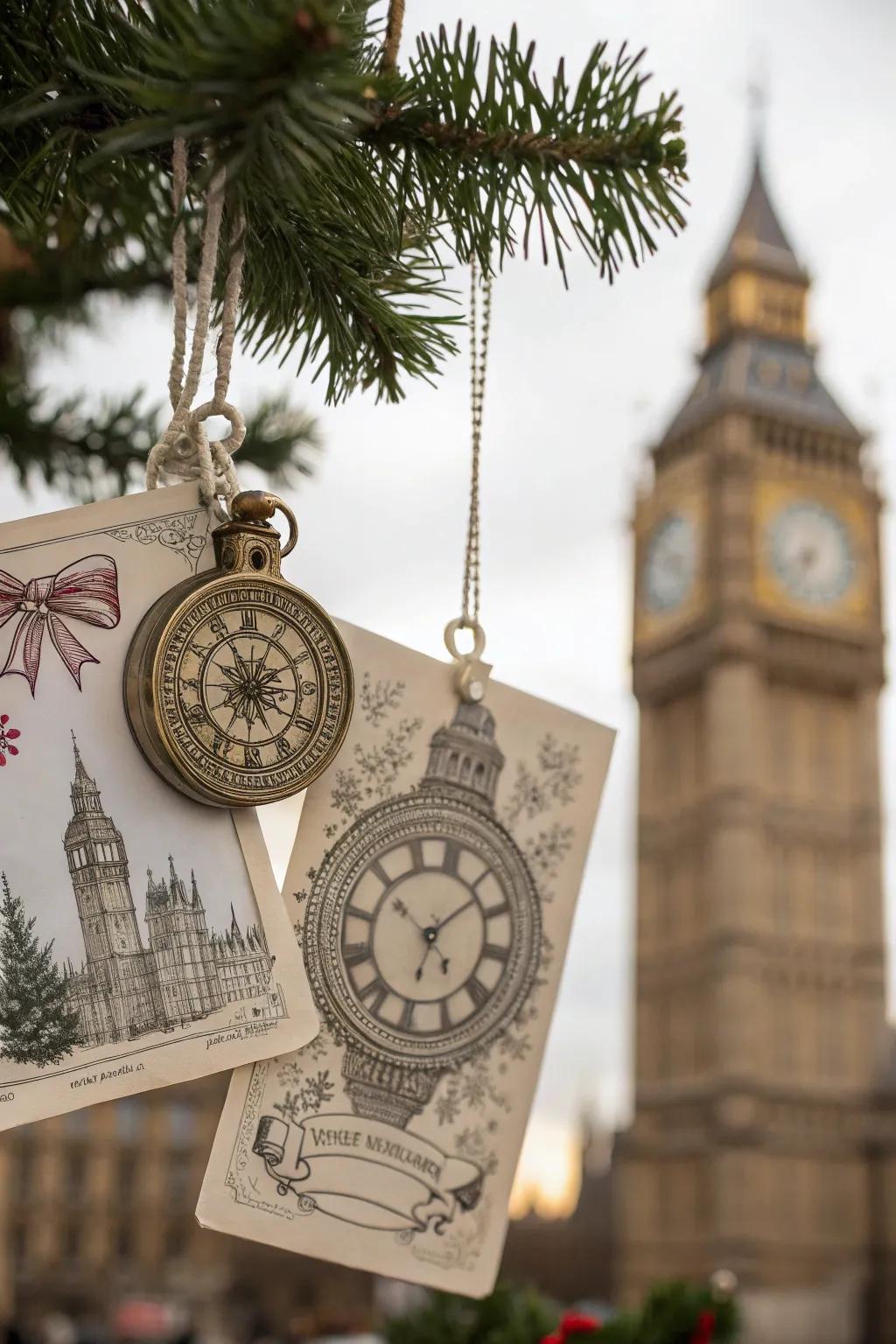 Timeless ornament exhibiting antique themes.
