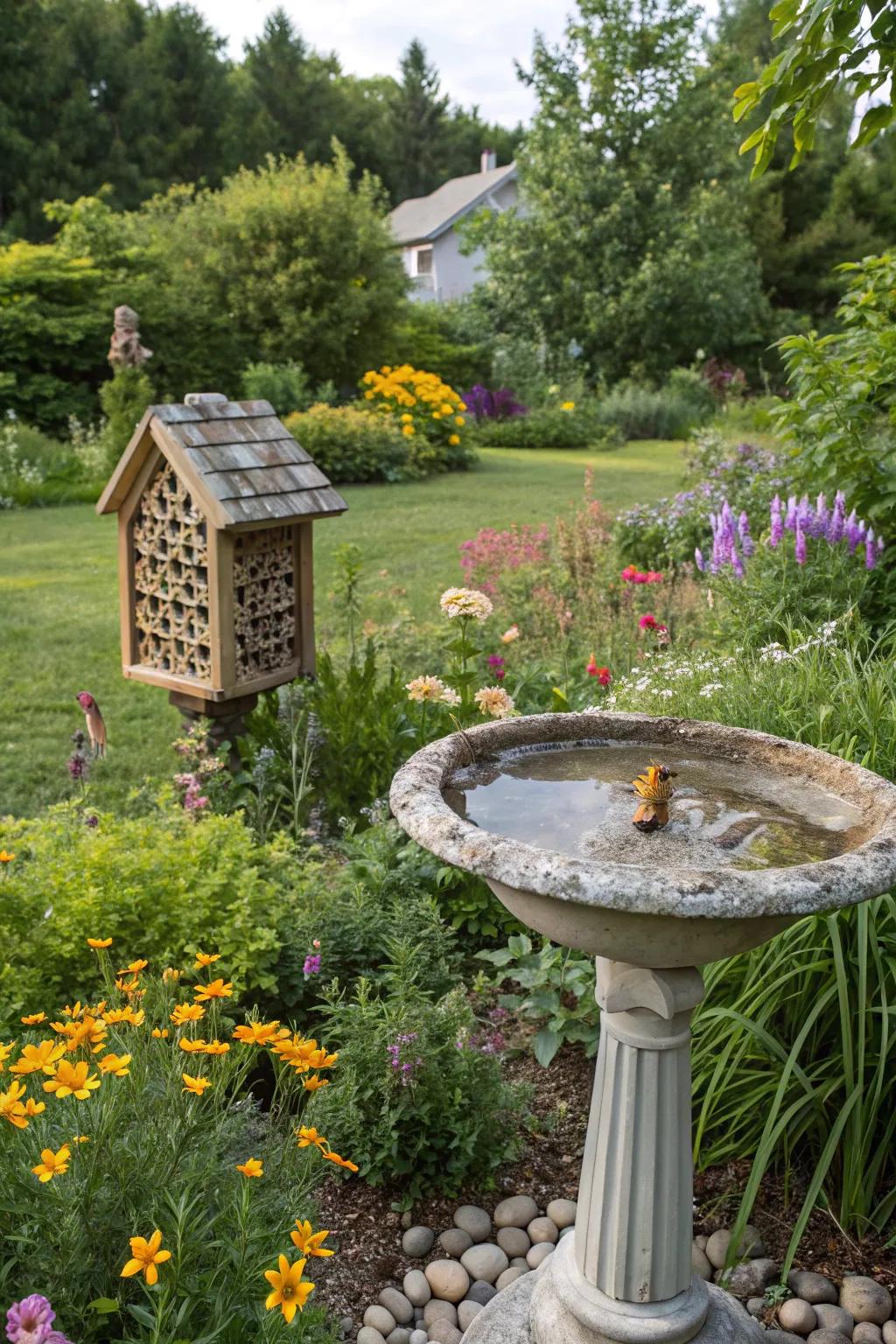 Wildlife-friendly parts encourage ecological balance.