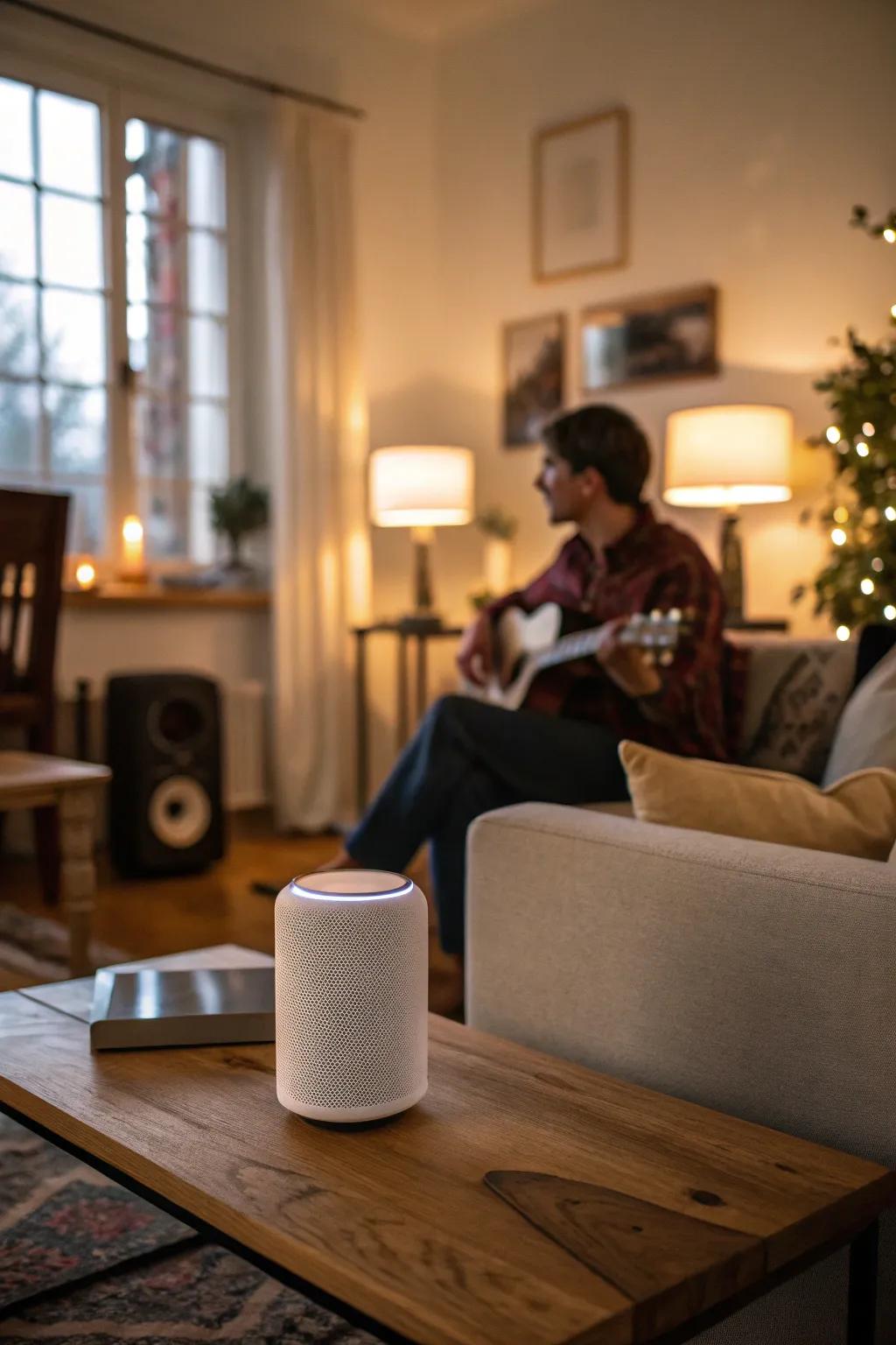 Make the mood with tunes.