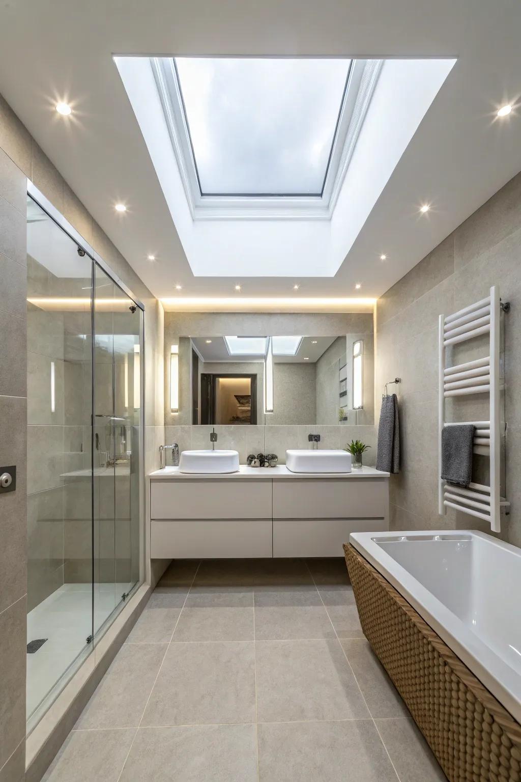 All-in-one ceiling boards offer a seamless, modern lighting solution.