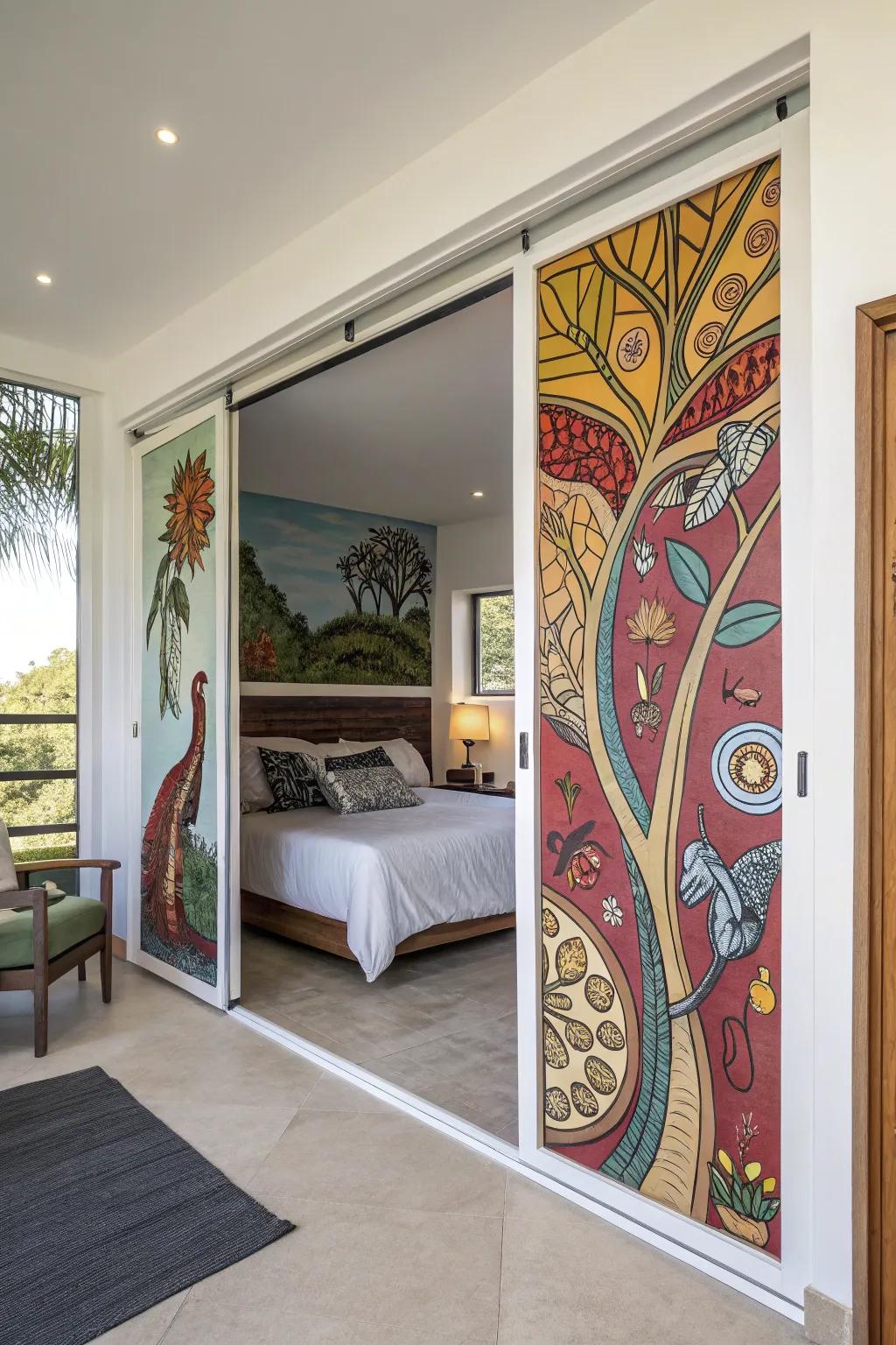 Artistic wall-arts for a creative statement.