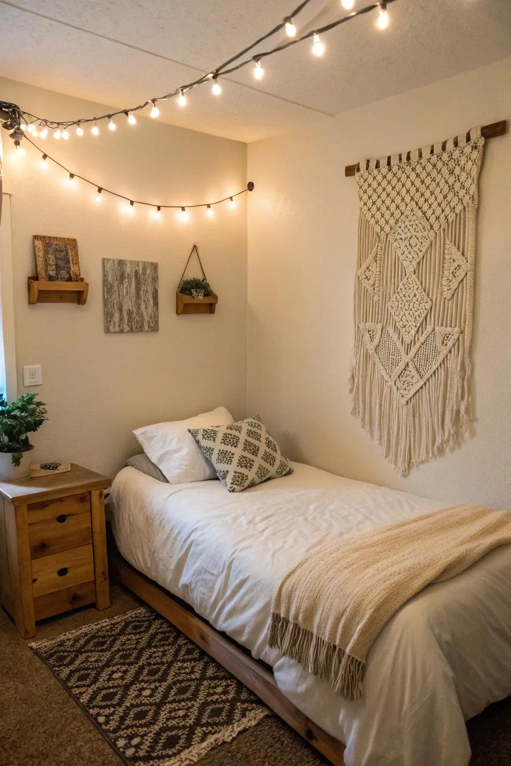 Home projects add a personal touch.