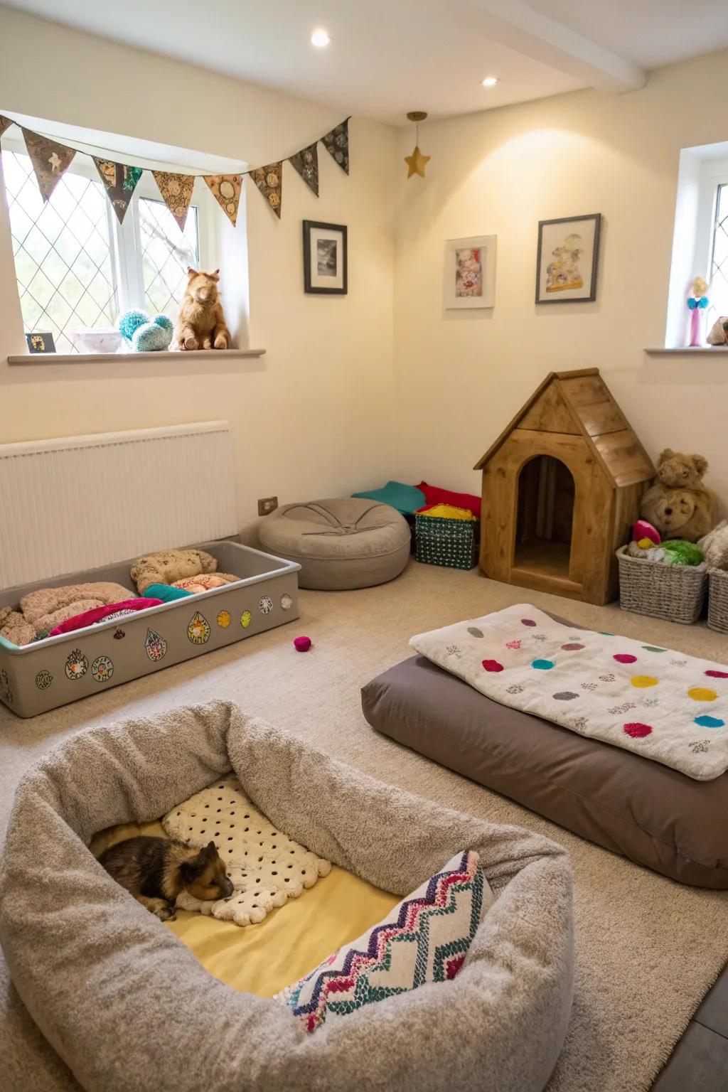 A pet paradise for your furry friends.