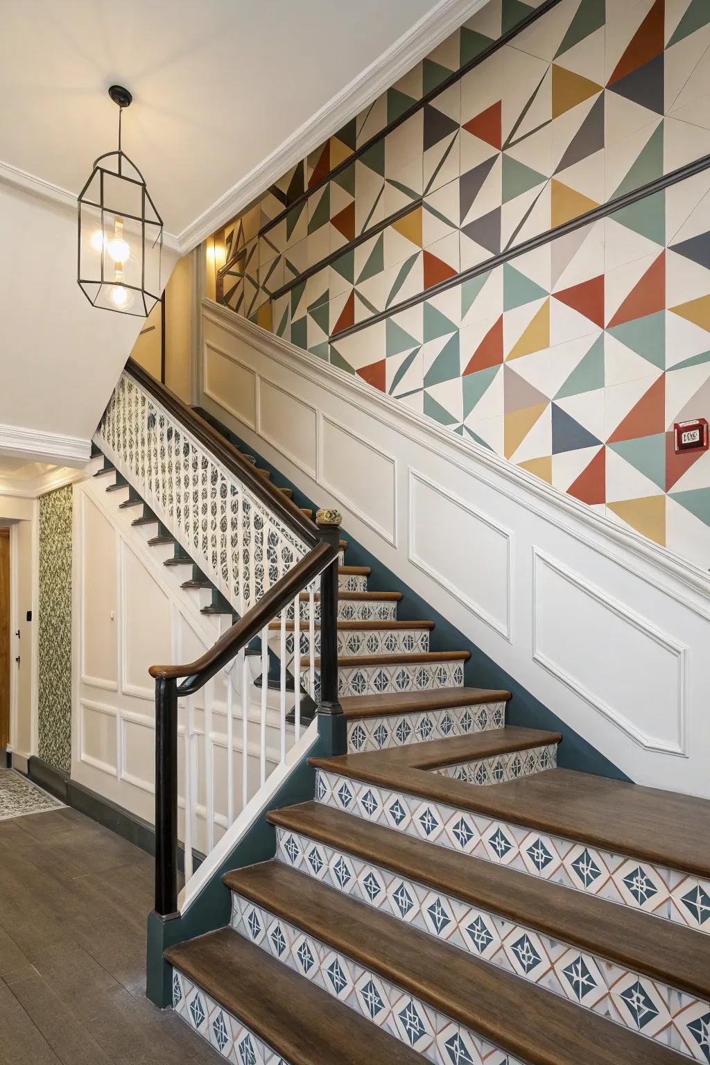 Shapes and forms bring a modern and playful touch.