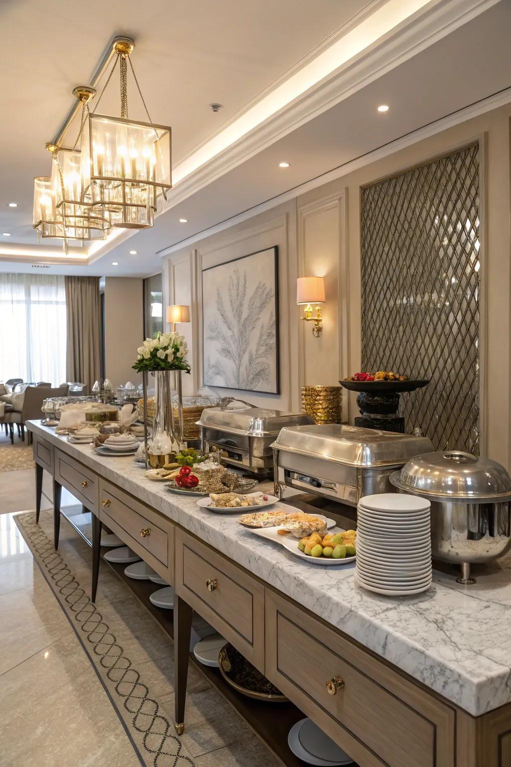 Both style and usefulness are improved by practical accents.