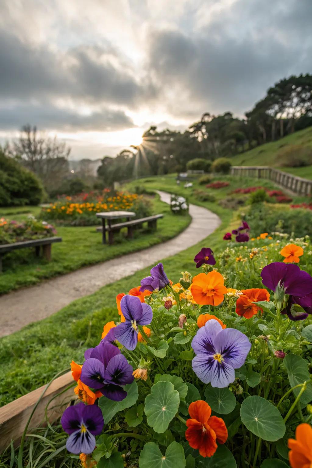 Digestible flowers giving pigment and taste to your herbal teas.