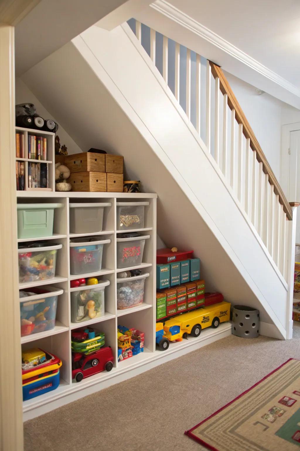 Transform oversight expanses into ingenious toy safekeeping zones.