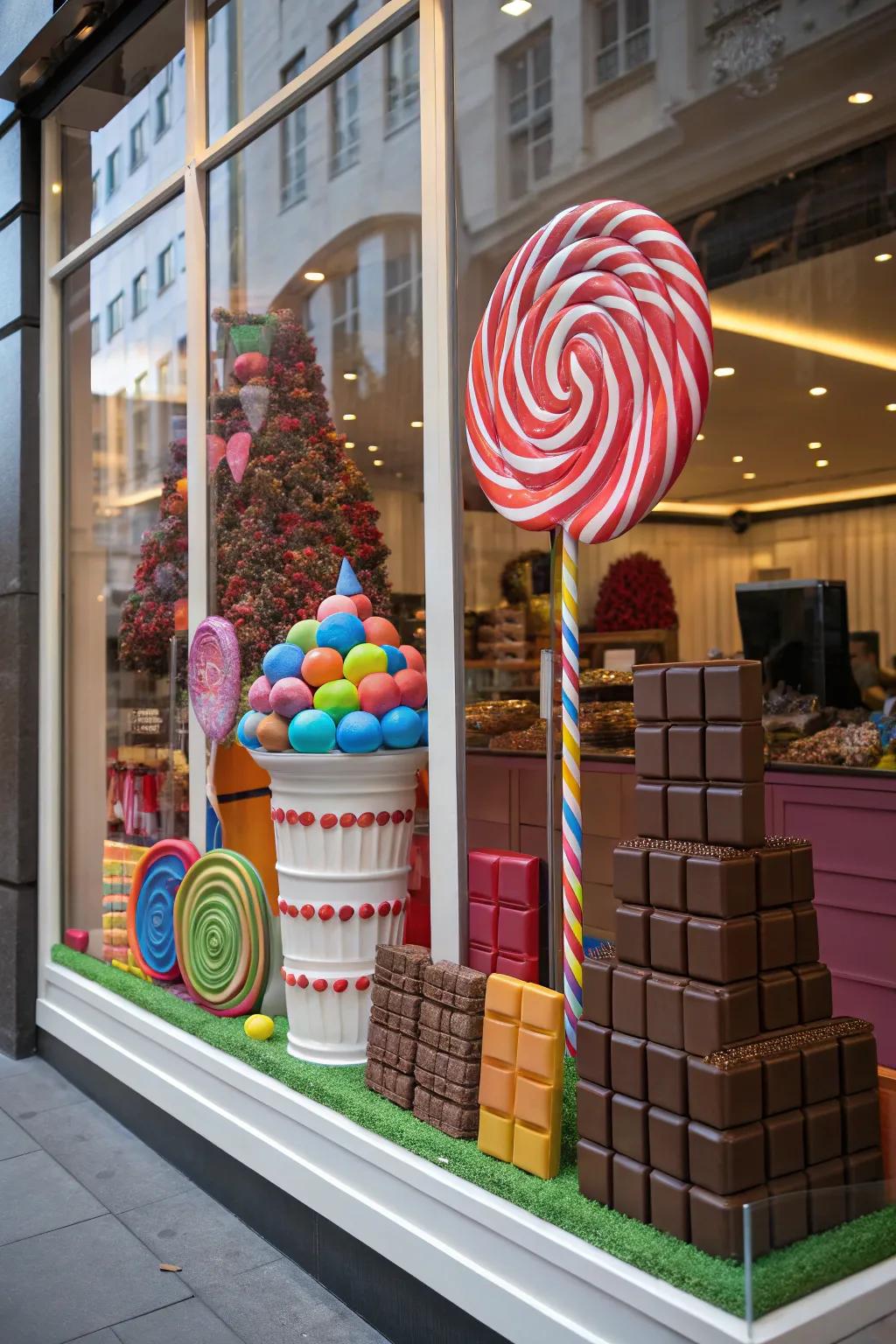A candy theme that adds sweetness to Valentine's Day.