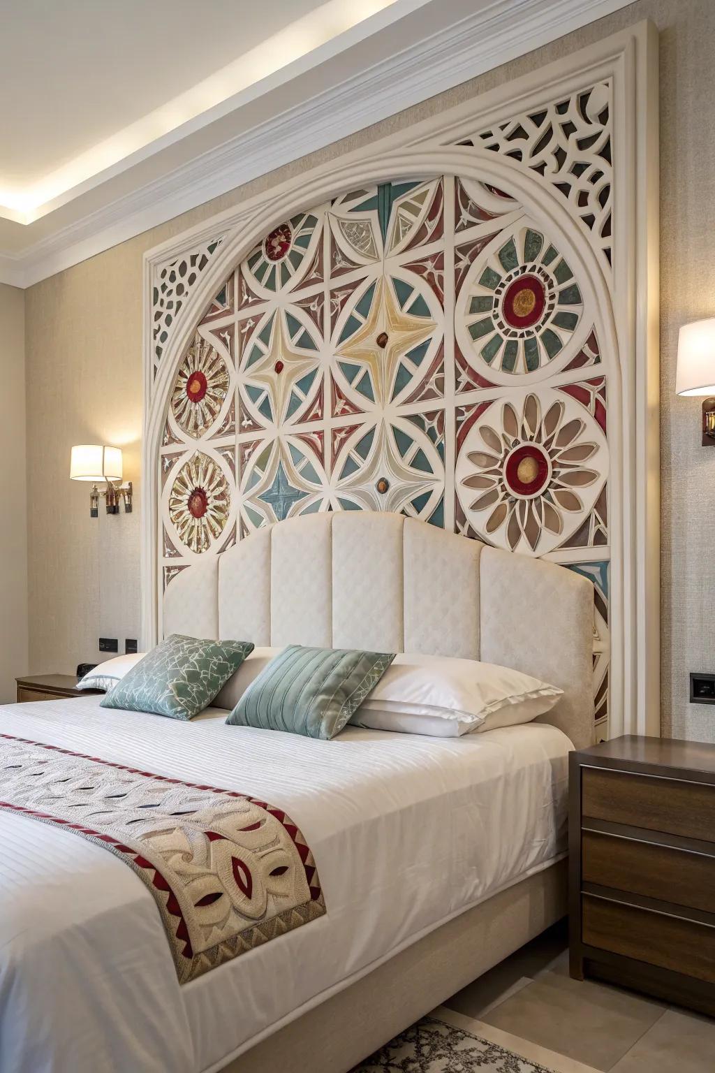 Geometric patterns bring elegance and balance to your decor.