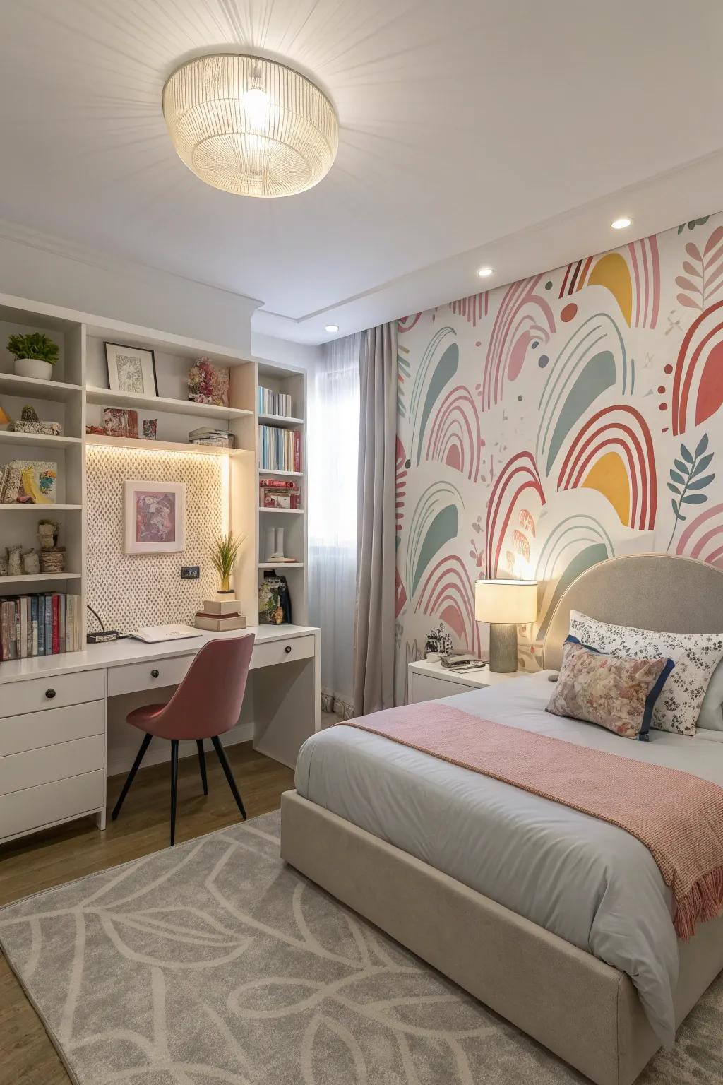 Conceptual art sparks creativity and modernity.