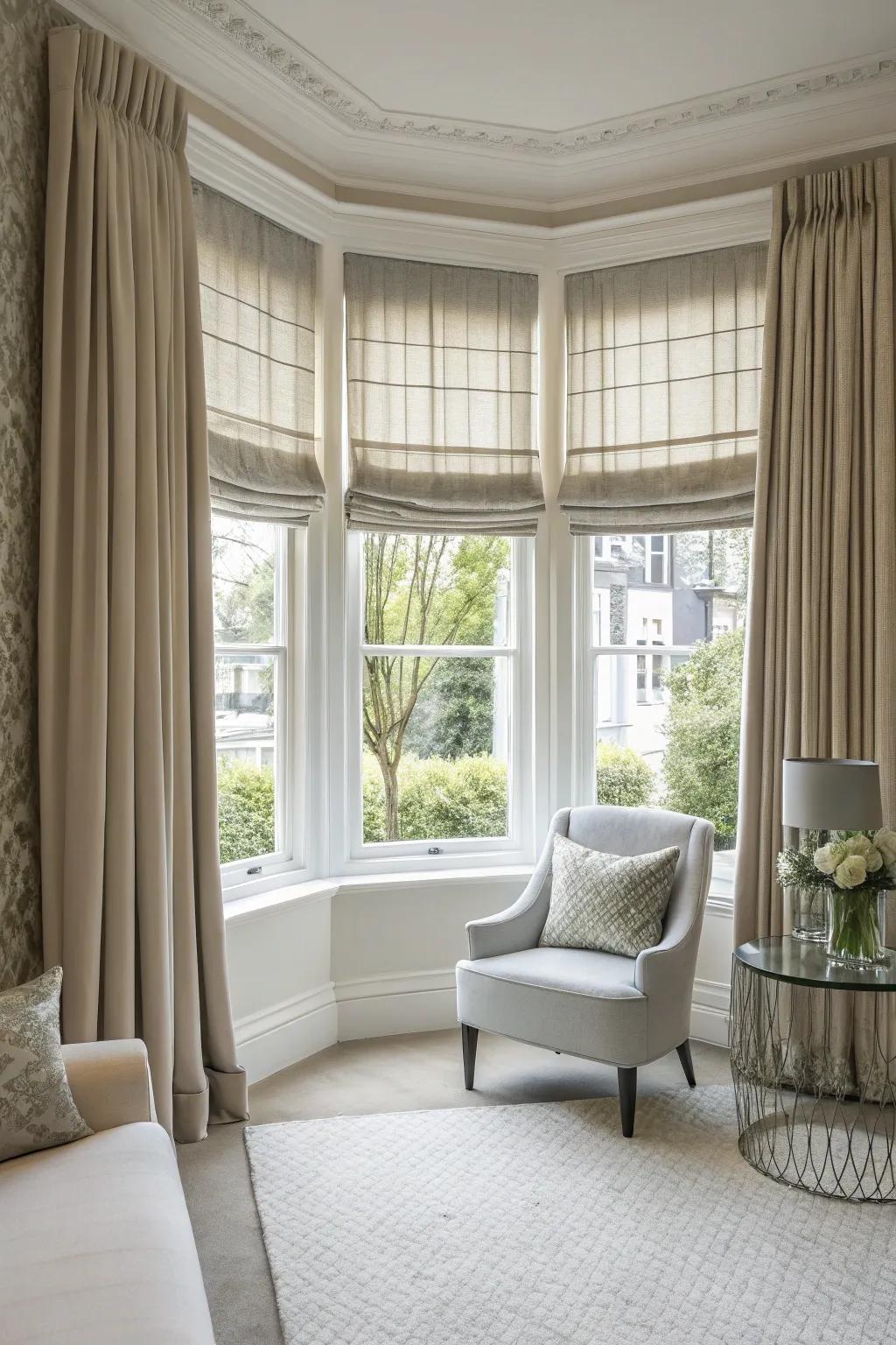 Color matching creates a harmonious look.