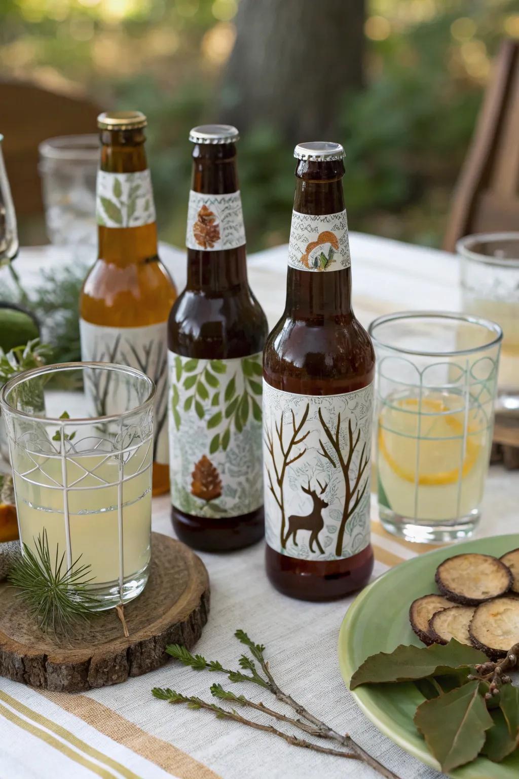 Revitalize your guests with themed beverages.