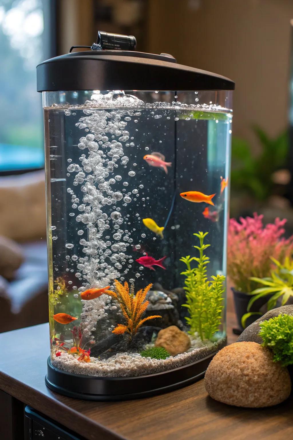 Active additions add motion and excitement to your tank.