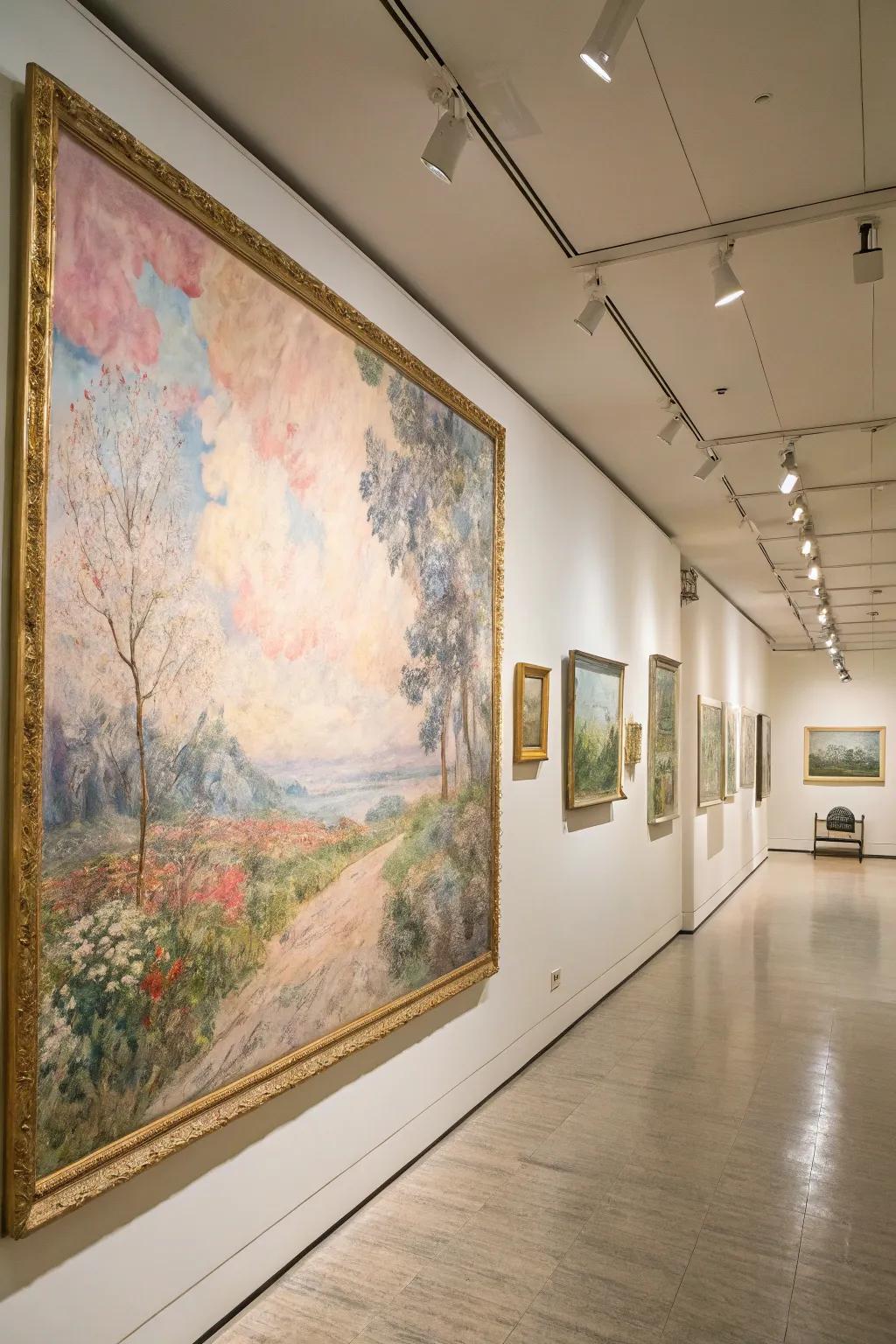 Impressionist influences introduce artistic flair and commingled beauty.