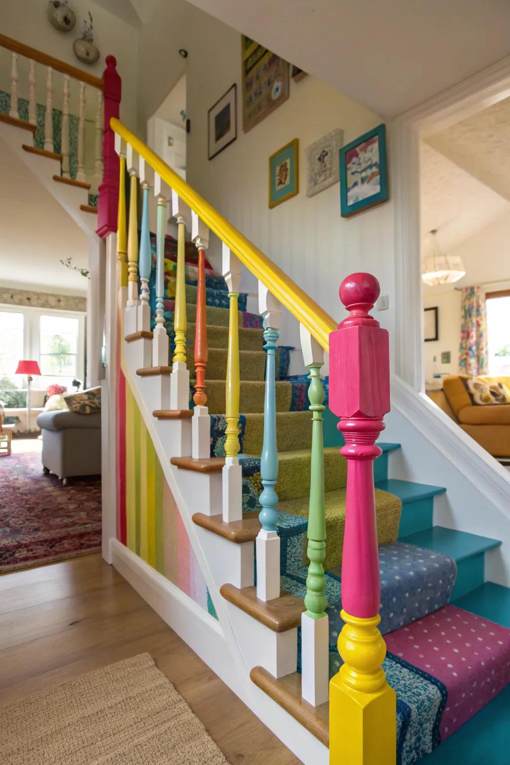 Spirited and cheerful with vibrant posts.