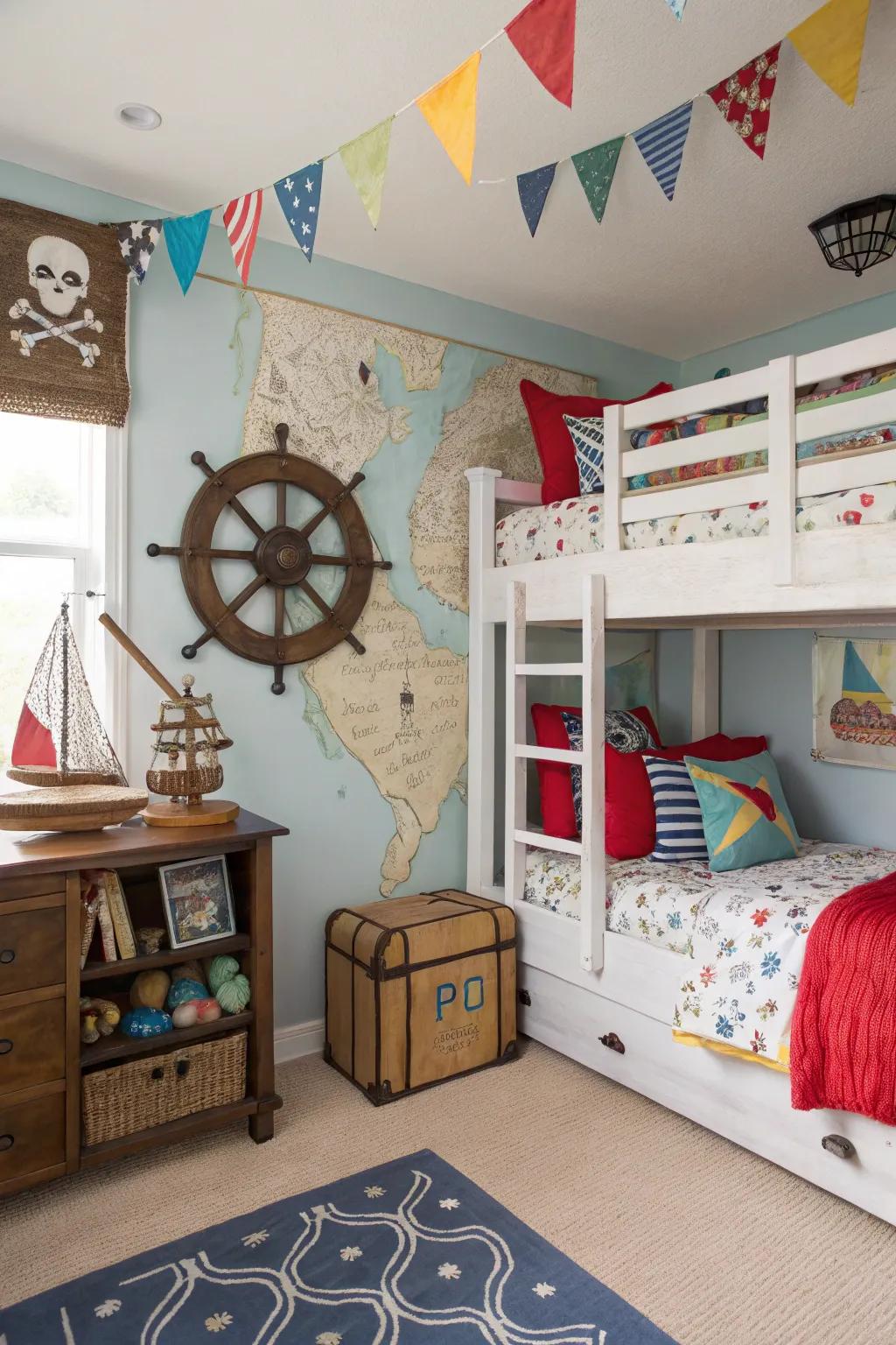 Turn bedtime into a journey utilizing playful themes.