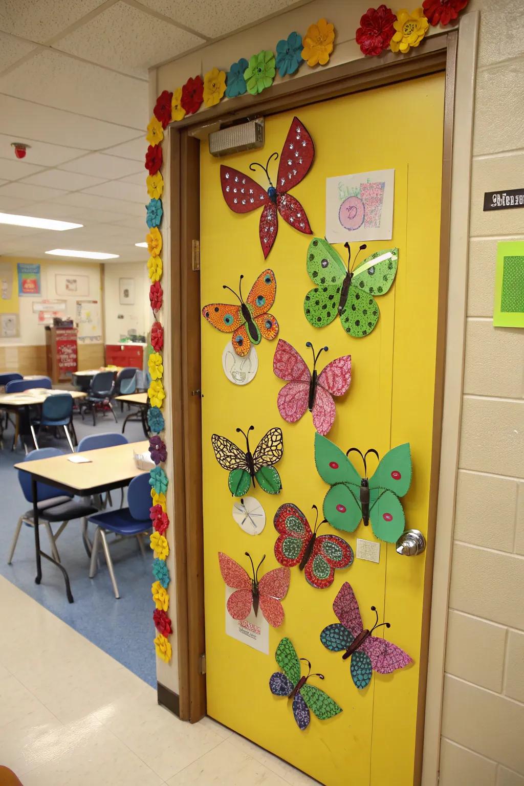 Embrace ecological responsibility through eco-conscious flutter decor that imparts sustainability.
