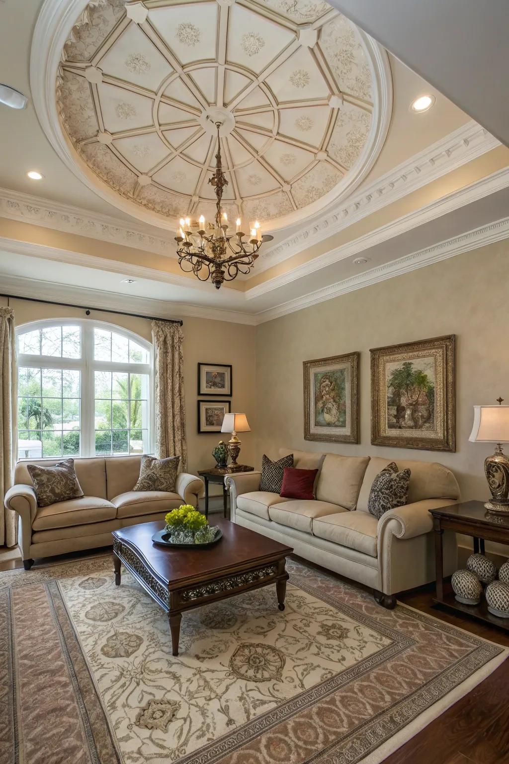 Proportions are pivotal when selecting rosette dimensions.