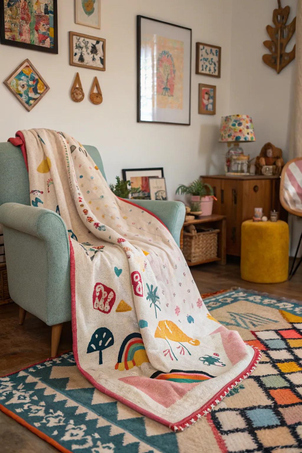 Fun designs add interest and conversation.