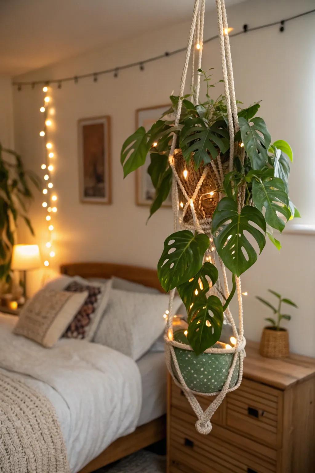 Add a magical touch with fairy lights