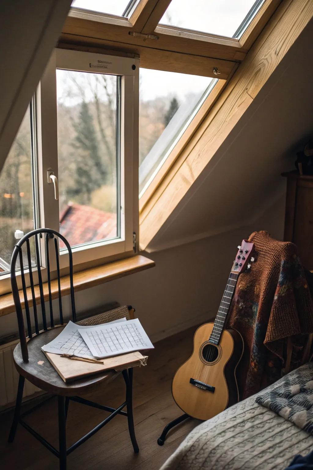 A music corner to lose yourself in melodies.