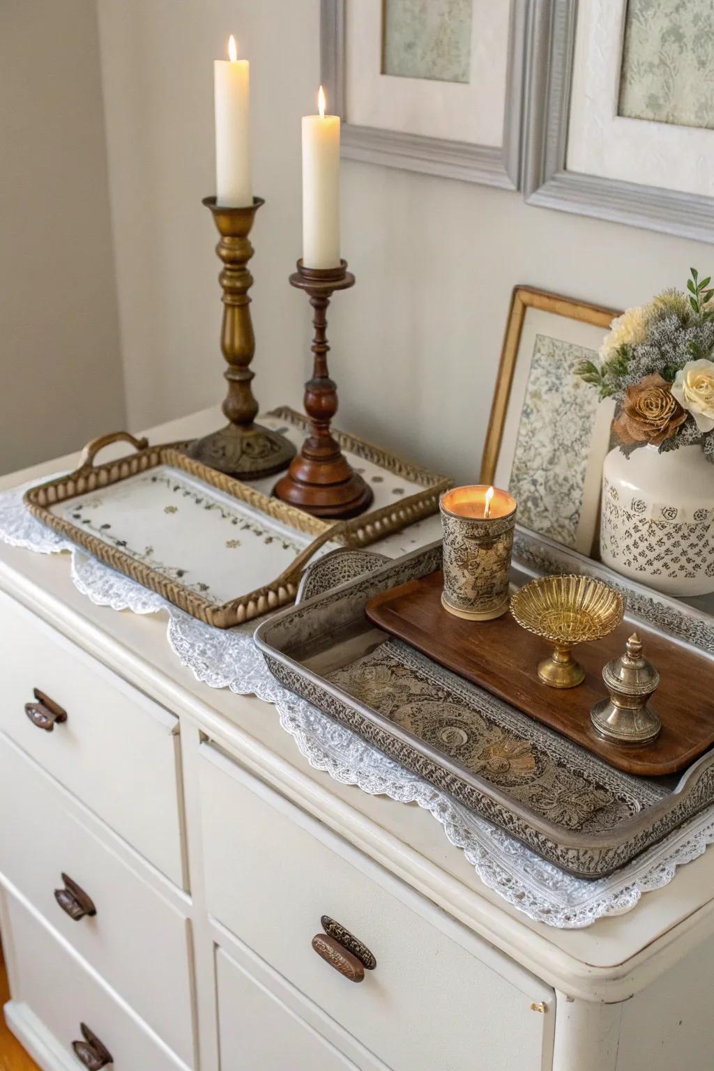 Vintage acquisitions contribute character and historical depth.