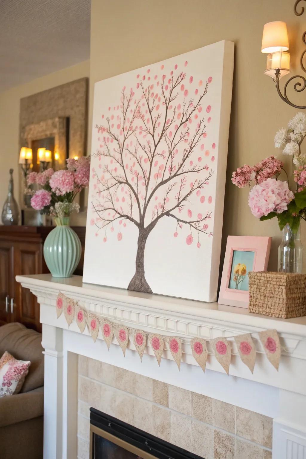 Digit blossom timber offering a personal stroke.