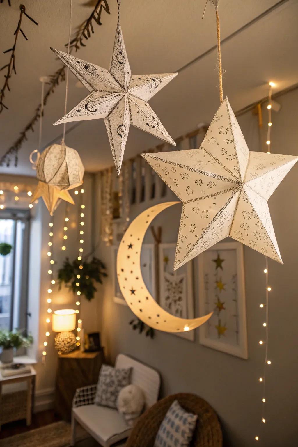 Incorporate a personalized accent through DIY paper creations.