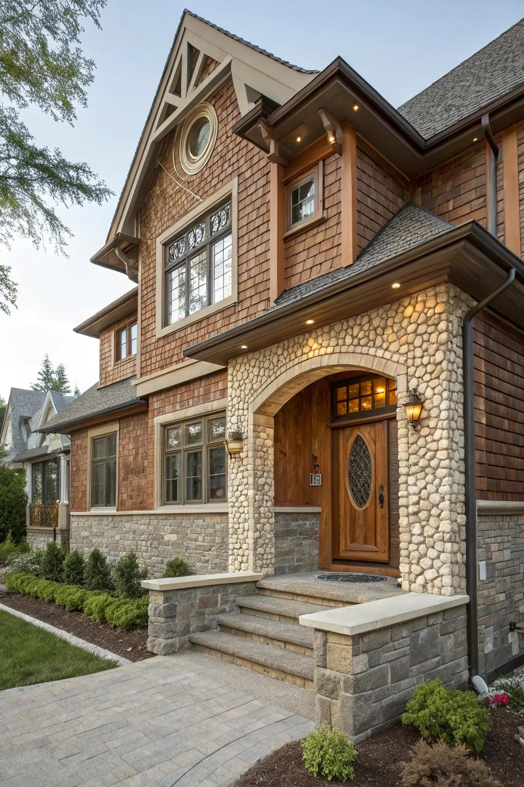 A textured finish to bring interest.