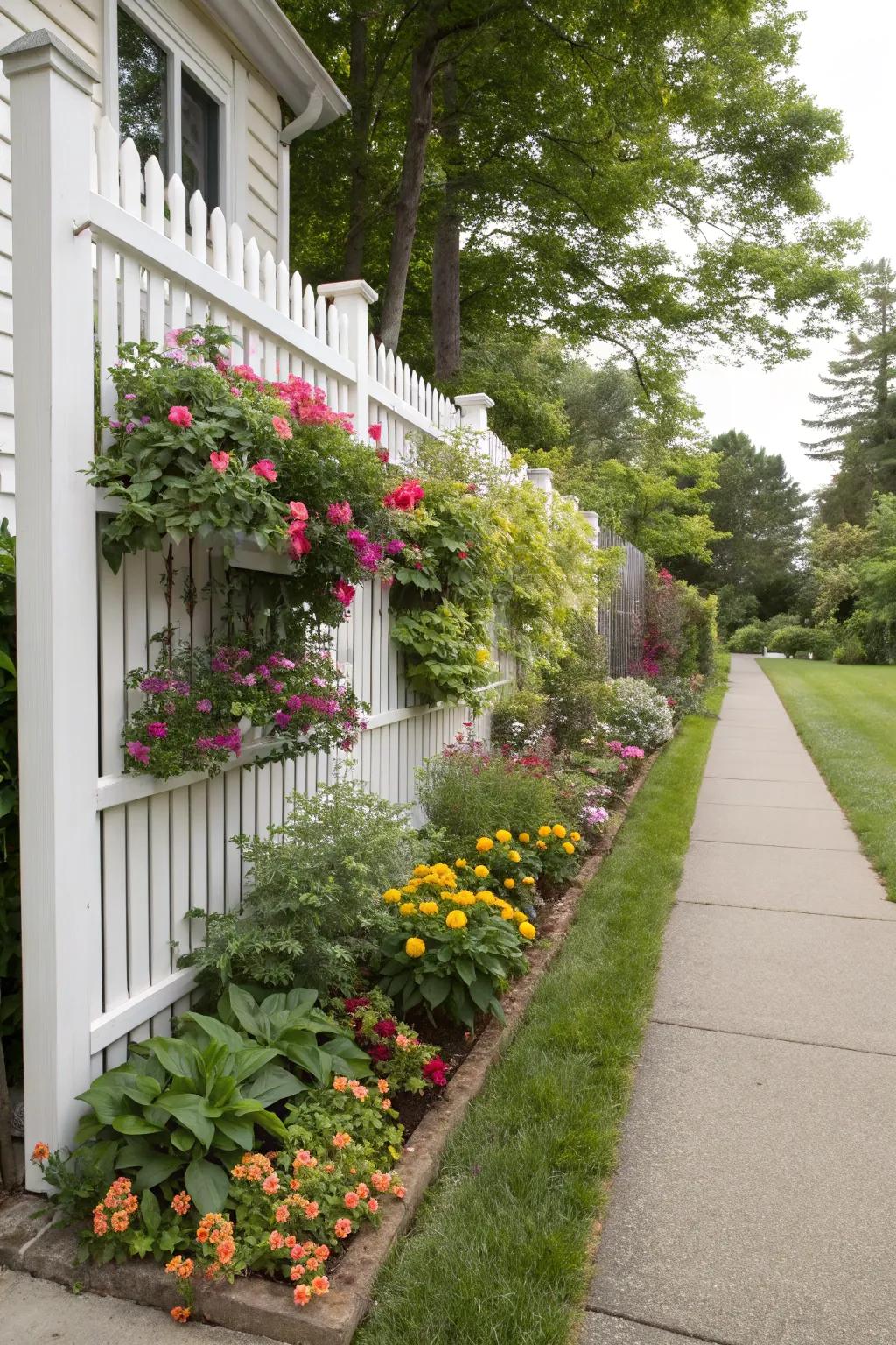 Vertical gardens introduce a fresh dimension to limited or smaller spaces.