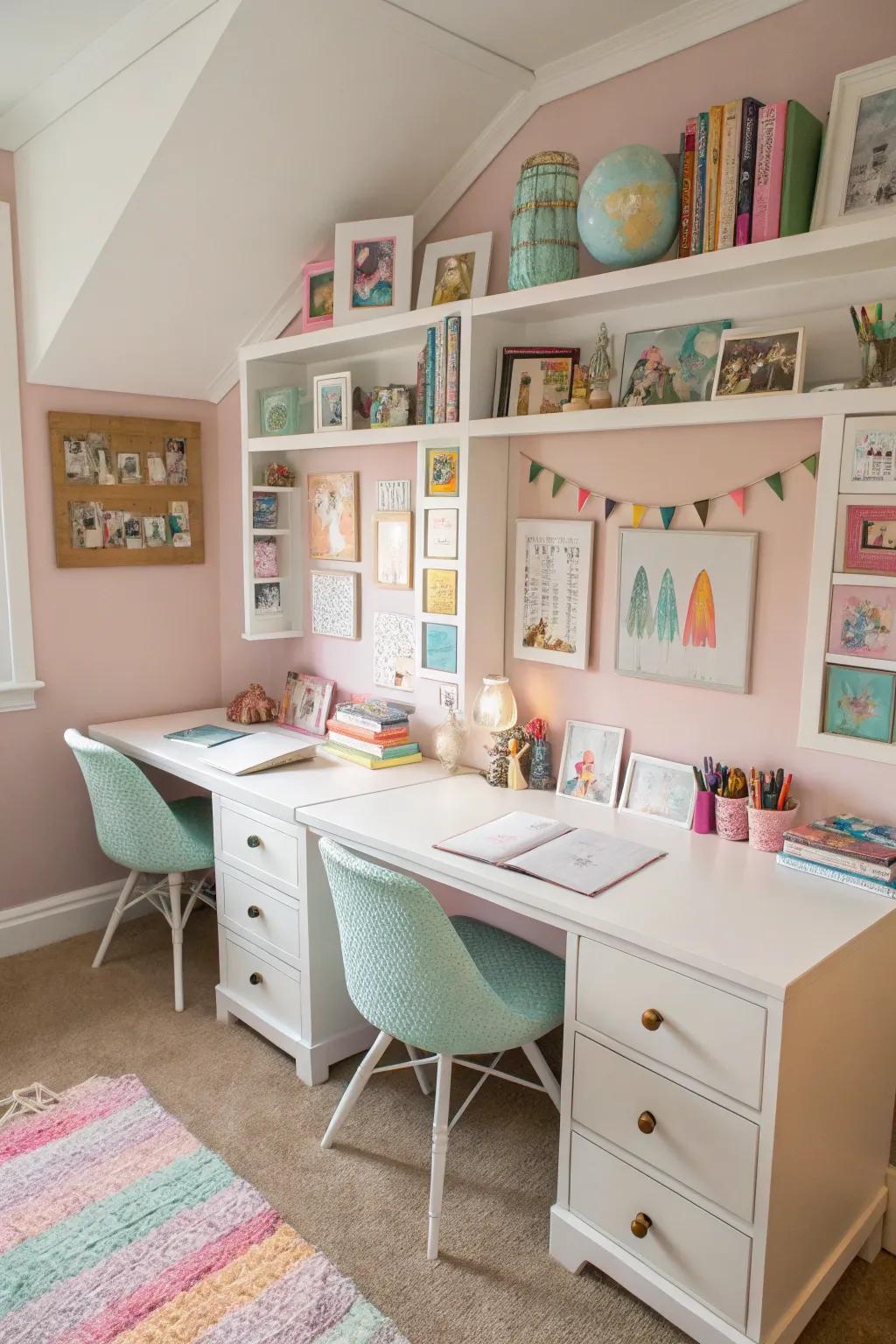 A shared work spot grows good work in a shared space.