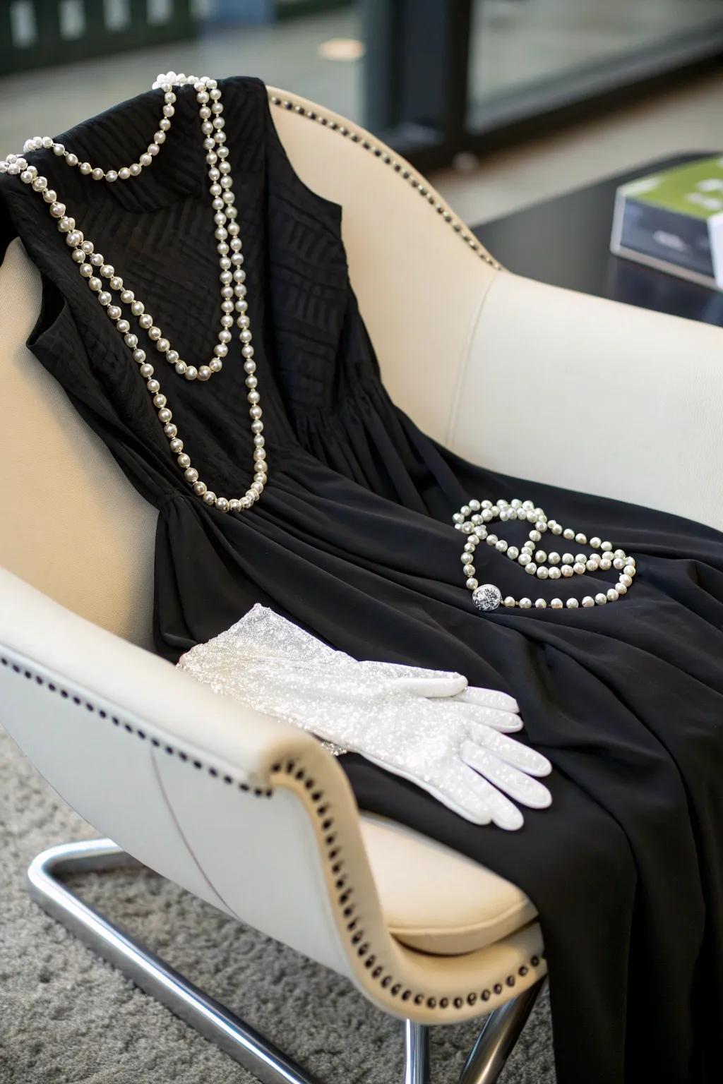 Channel the elegance of Audrey Hepburn.