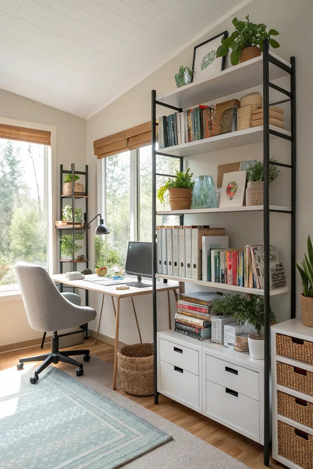 Standalone units allow for flexible room arrangements.