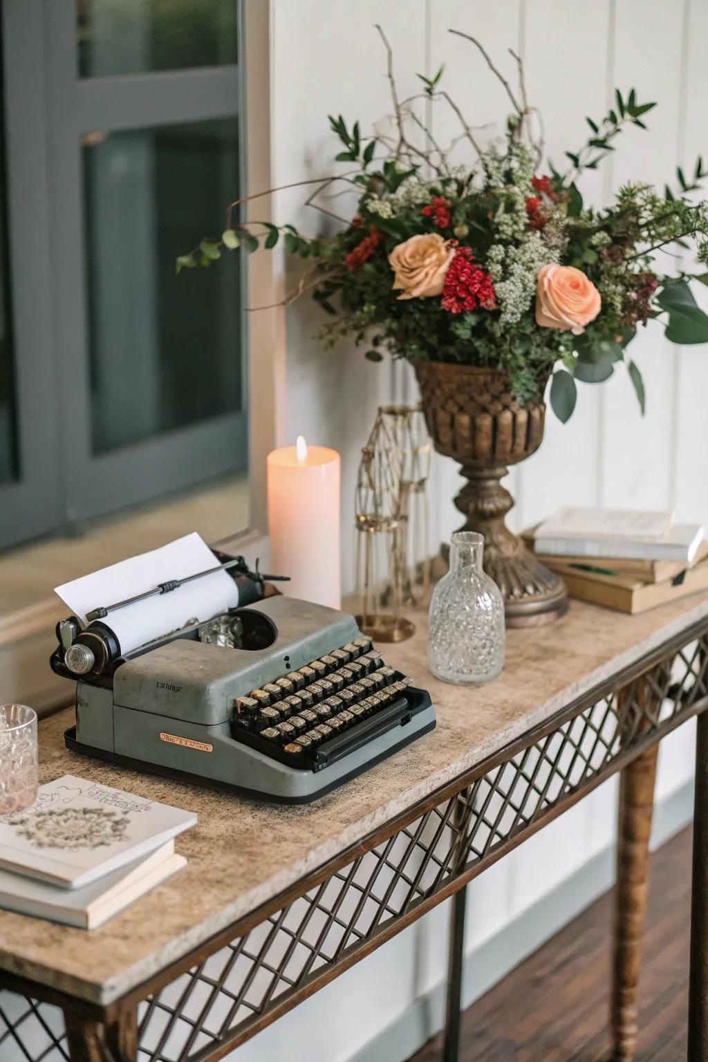 Make your setting stand out.