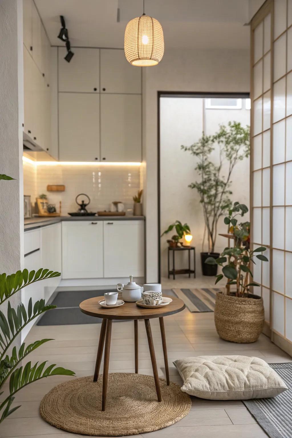 Zen sanctuaries provide tranquility and peace.