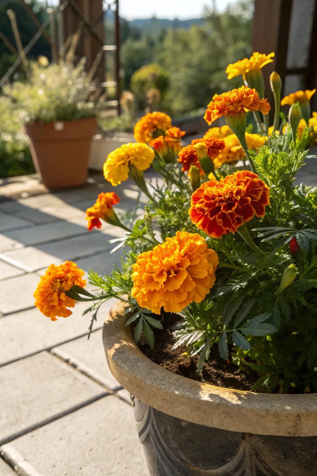Solar Blooms glowing in full sunlight. <strong><em>The golden radiance is simply stunning.</em></strong>” loading=”lazy” class=”pimg”>
	</picture><figcaption>Solar Blooms glowing in full sunlight. <strong><em>The golden radiance is simply stunning.</em></strong></figcaption></figure>
<p>Solar Blooms bring a golden radiance to sunlit spaces and are wonderfully easy to grow. I love their ability to light up my garden with minimal effort, creating a warm and inviting atmosphere. <strong><em>Its radiant presence is truly captivating.</em></strong></p>
<h3>You might like:</h3>
<ul class=