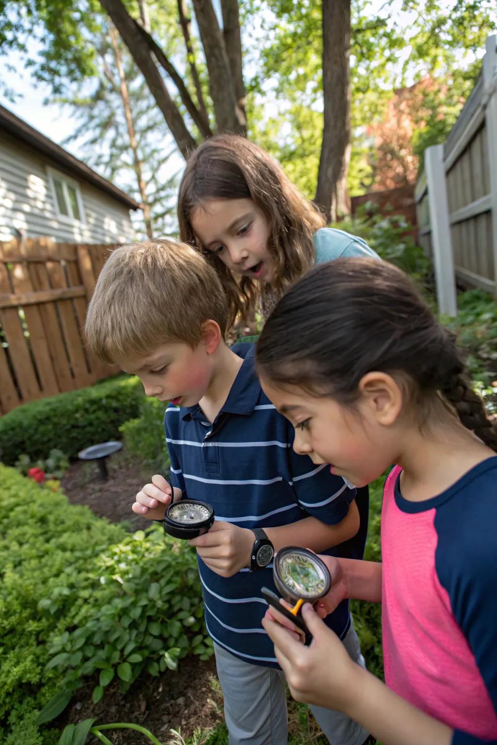 Directional scavenger quests transform play into exploration.