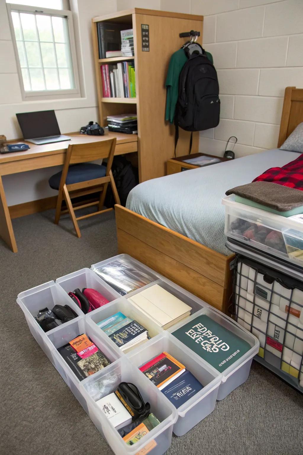 An incredible, concealed method for storage.