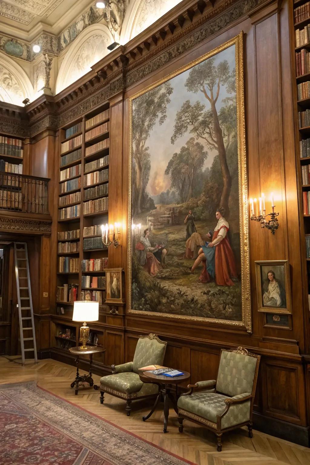 Each painting has a story to tell.