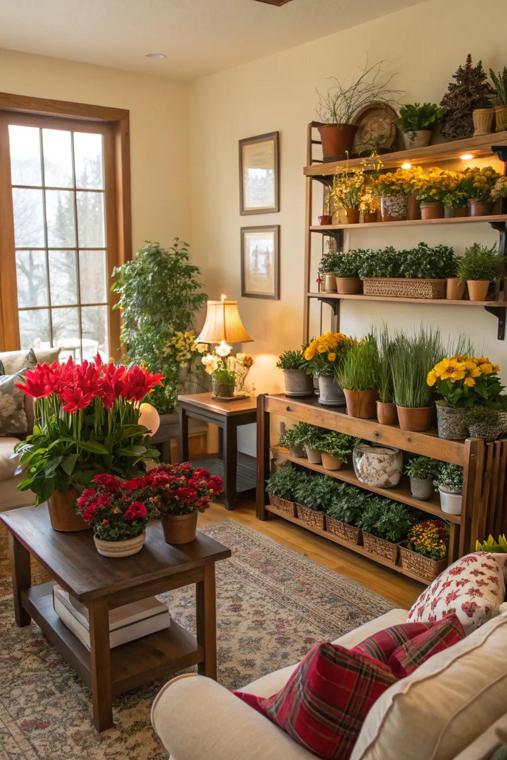 Refresh your home with seasonal plant swaps.