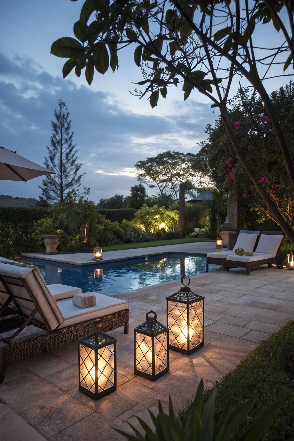 Mobile lanterns deliver versatile lighting choices for each occasion.