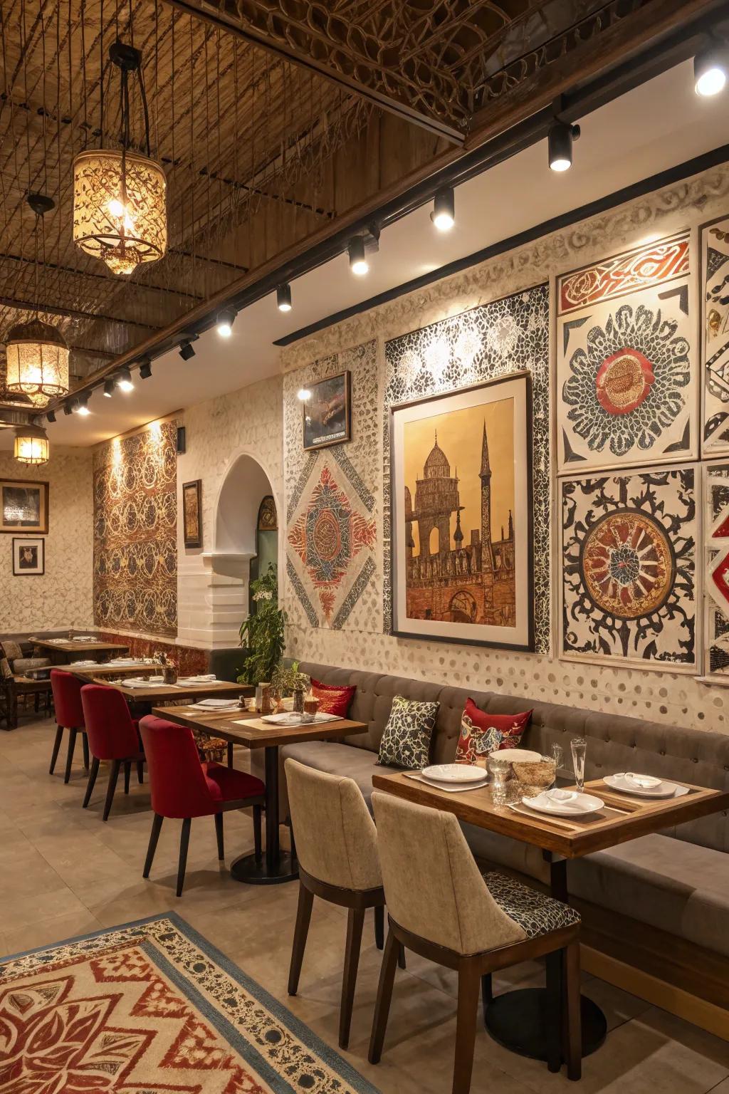Infusing cultural themes enhances the overall dining experience and builds a sense of place.