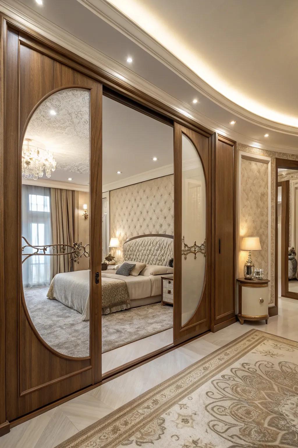 Rounded sophistication for a sophisticated touch.