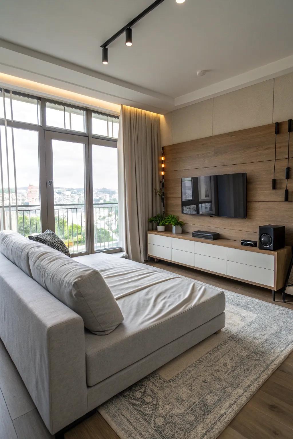Smart technology elevates both convenience and style.