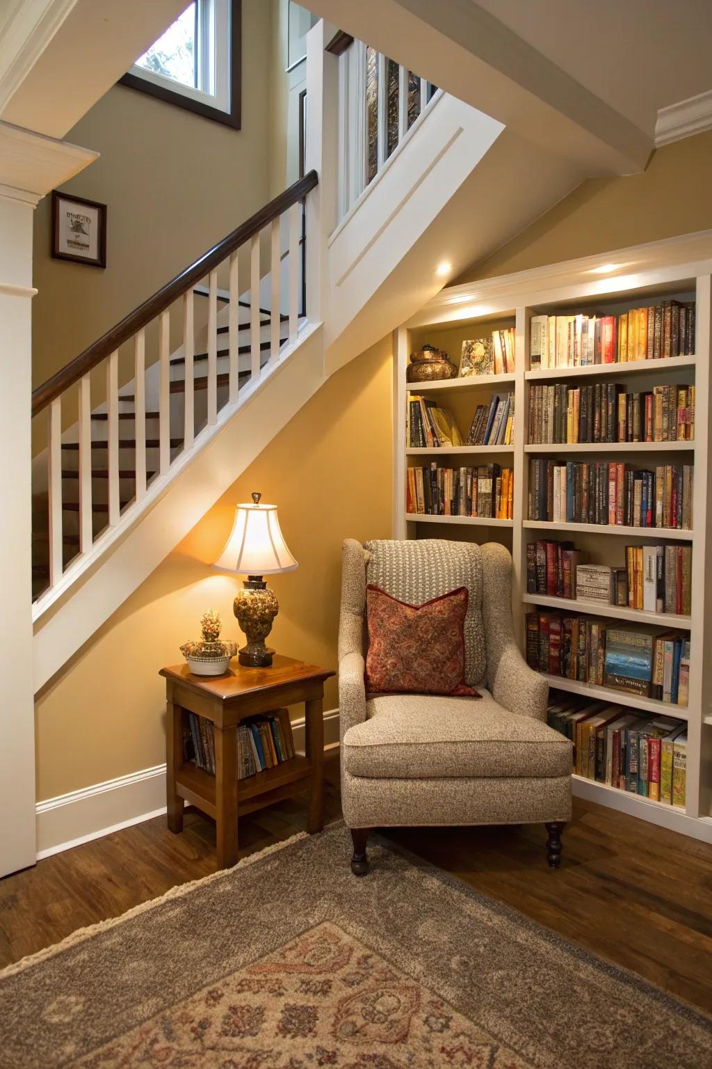 Innovative use of space adds uniqueness to a home.