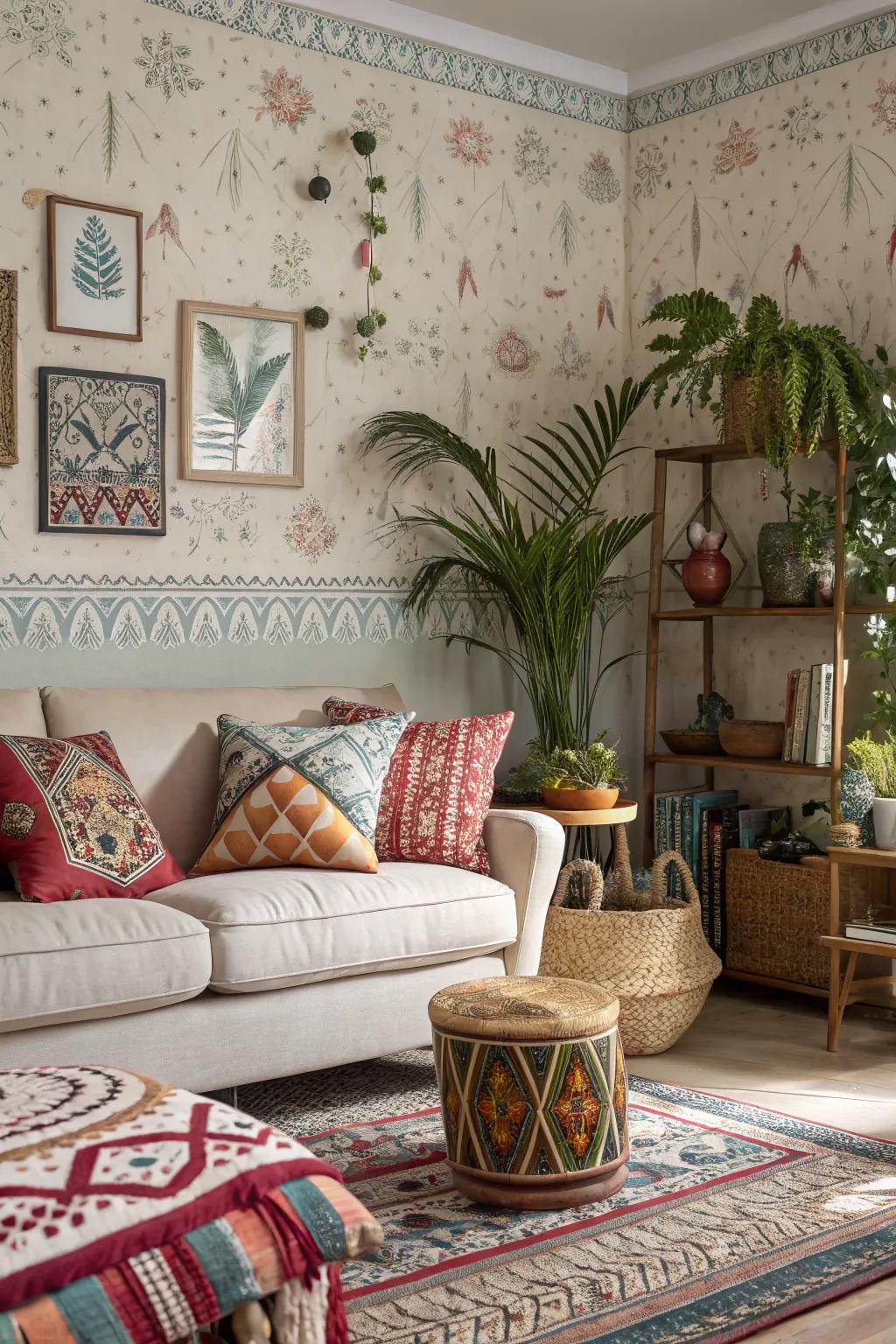 Express your style by uniting different themes for a personalized touch.