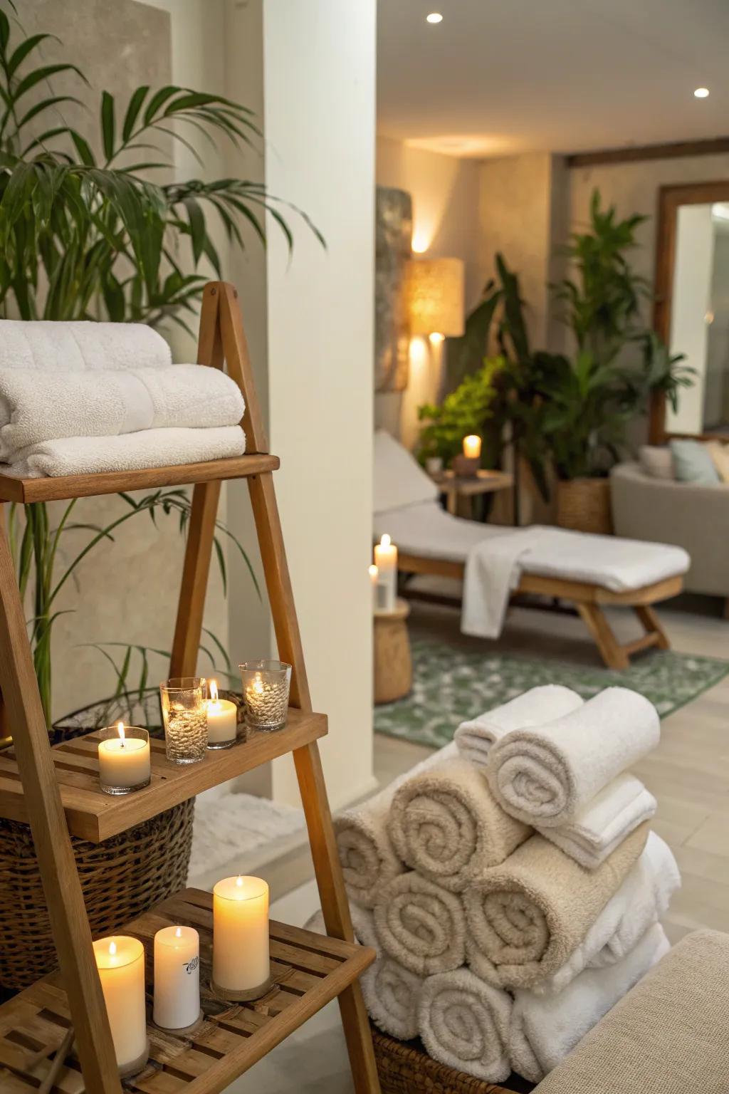 A serene spa space created for ultimate relaxation.