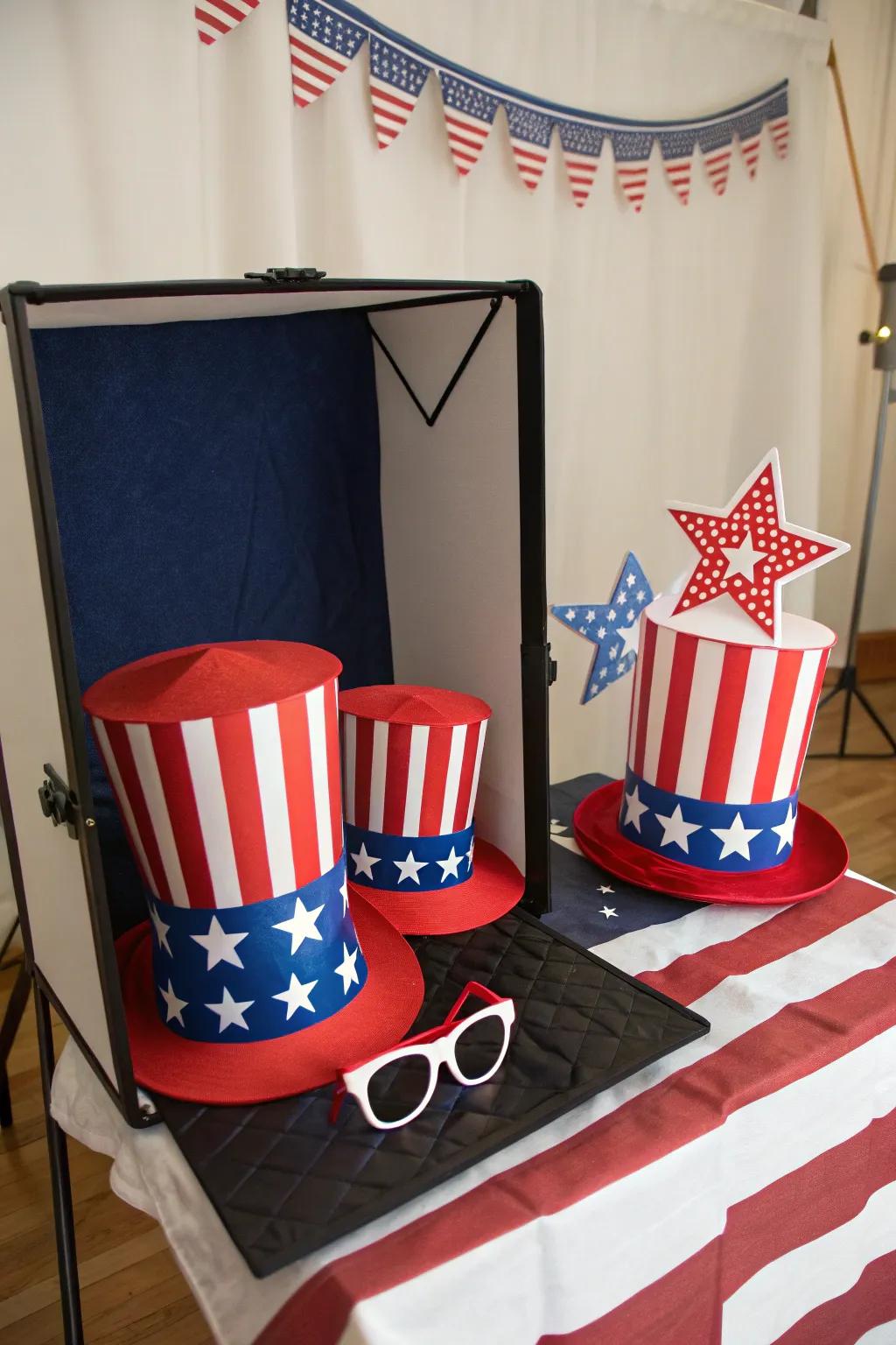 A fun DIY photo spot that gets the party going.